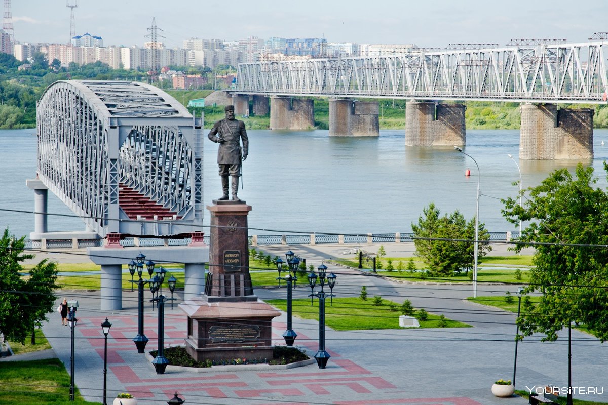 Михайловская набережная Новосибирск