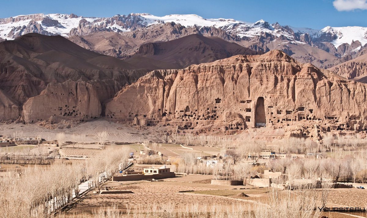 Бамианская Долина Афганистан Будда