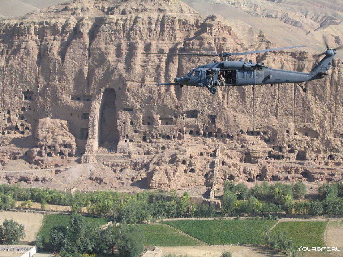 Город Бамиан в Афганистане