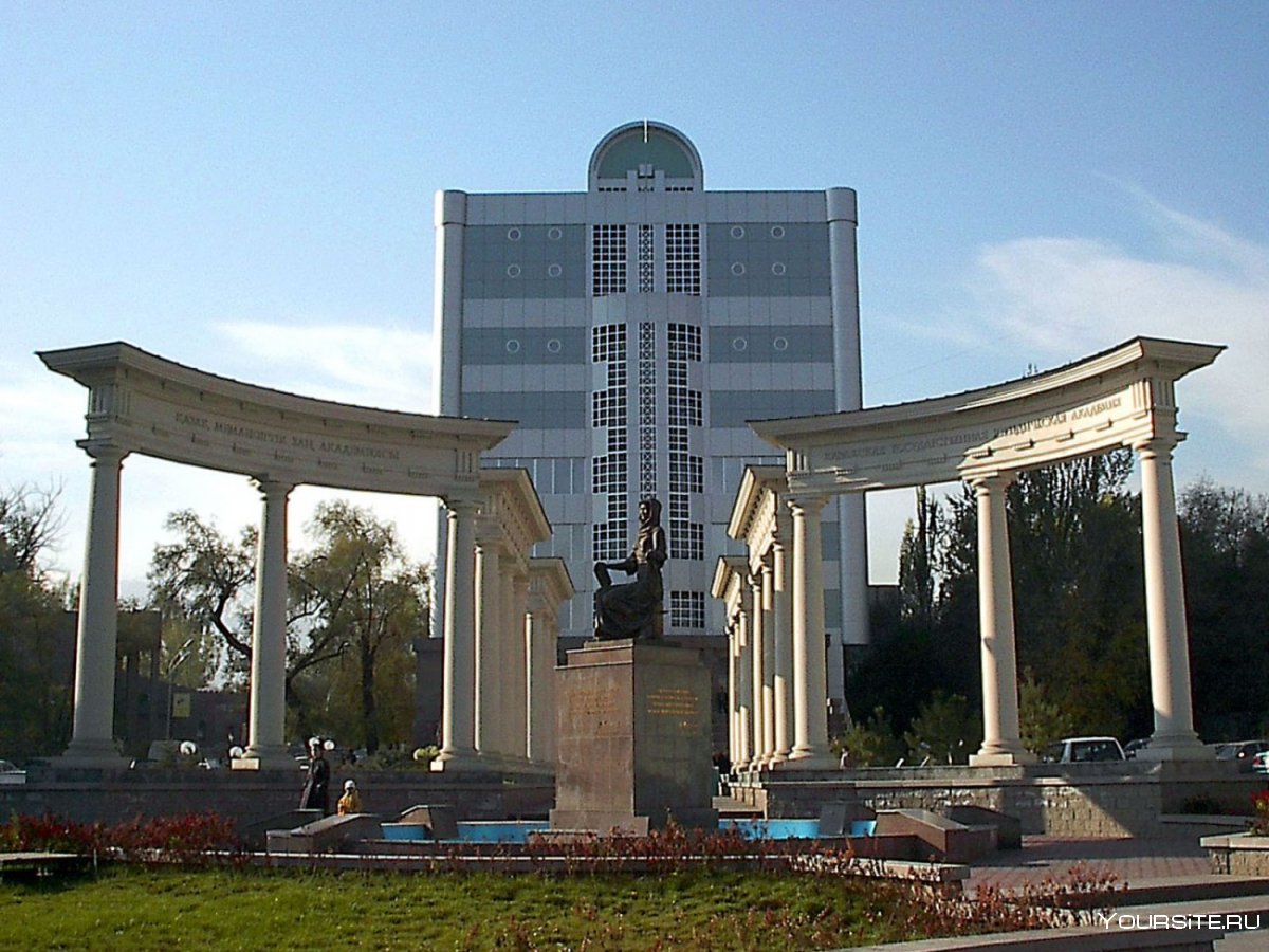Алма-Ата Центральная площадь города