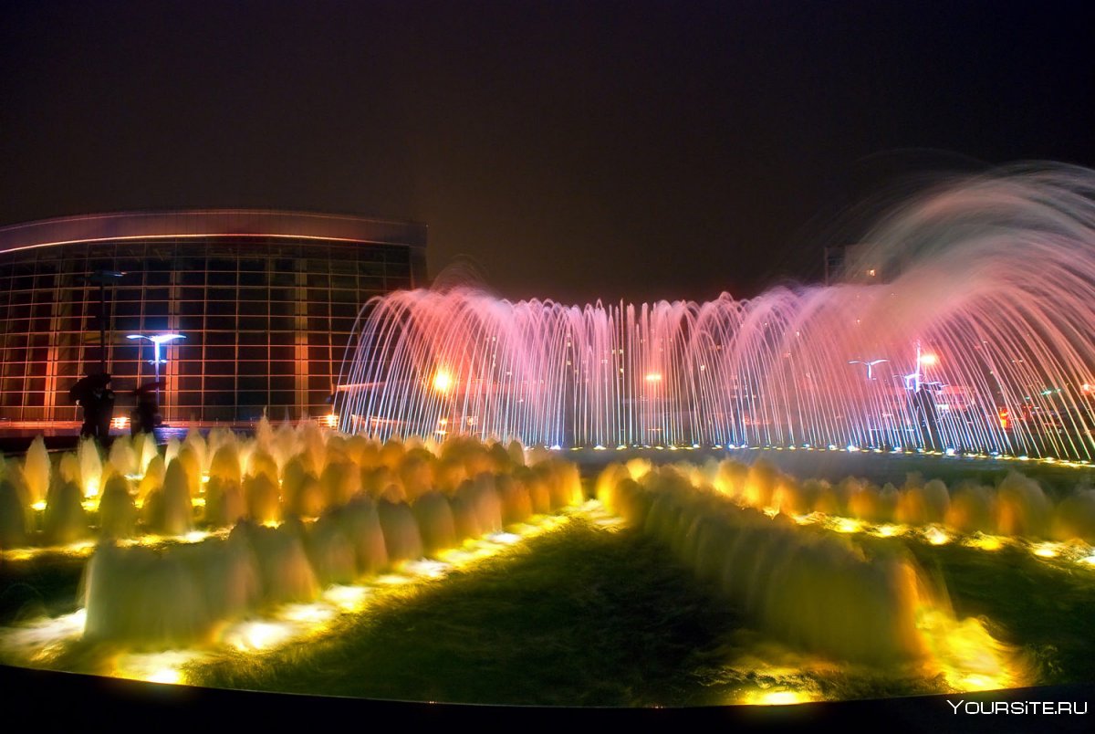 Конгресс Холл Уфа парк фонтан