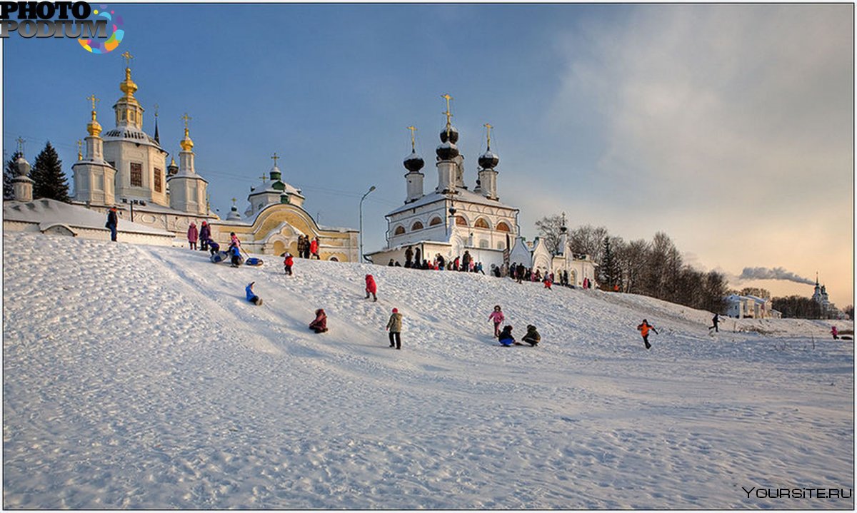 Зимняя Вологда Софийский собор