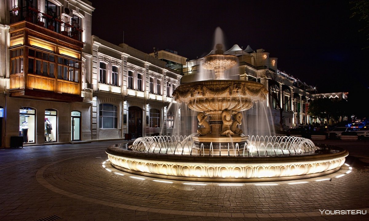 Площадь фонтанов Баку