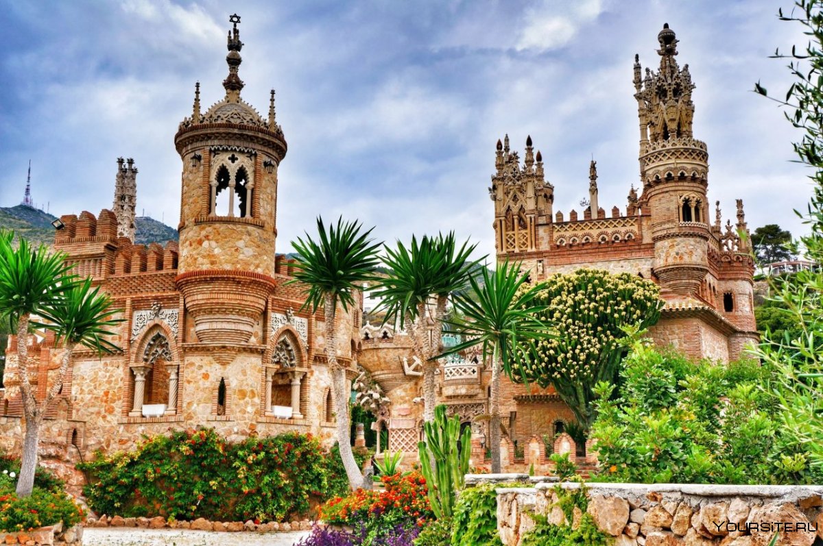 Замок Коломарес. Малага. Испания.
