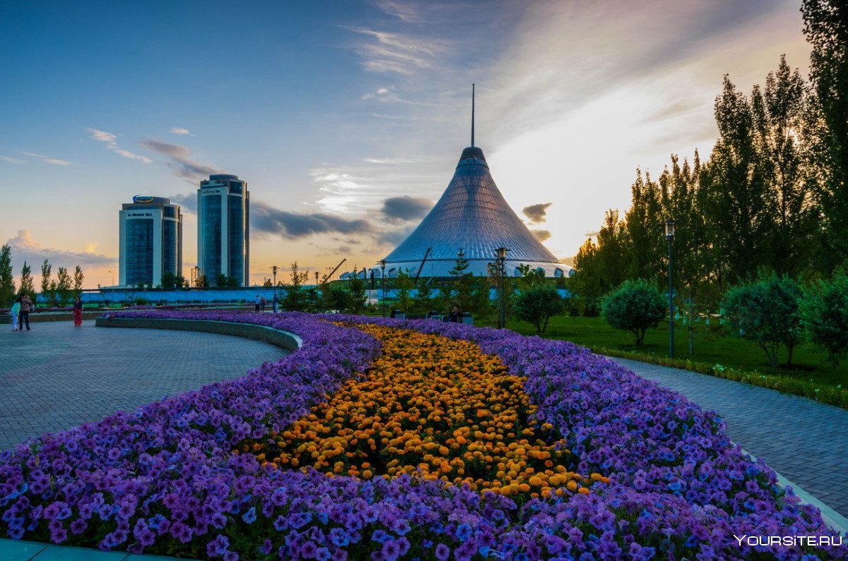 Kazakhstan nature Астана