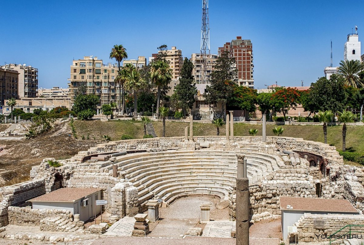 Египет Александрия амфитеатр
