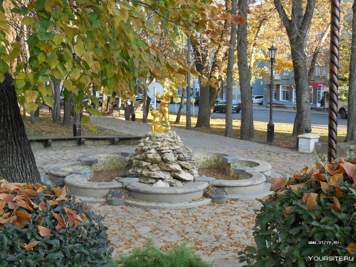 Фонтан парк Центральный Ставрополь