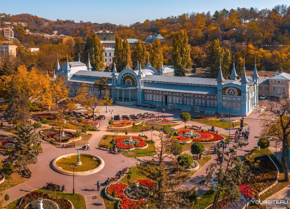 Парк цветник в Пятигорске