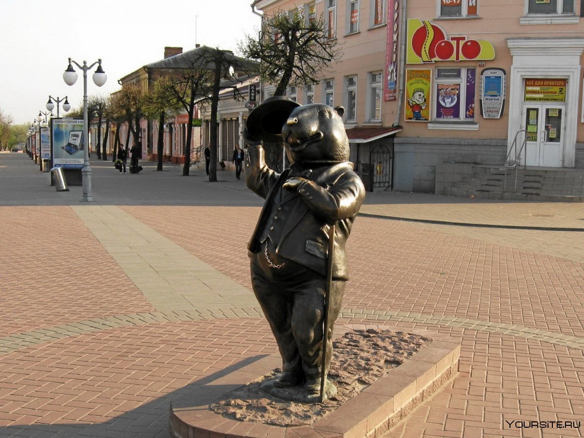 Бобруйск памятник бобру