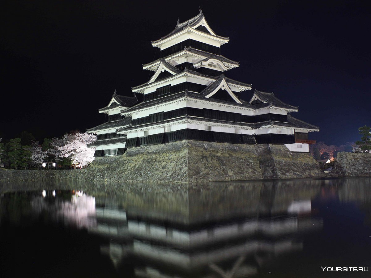 Храм Мацумото в Японии