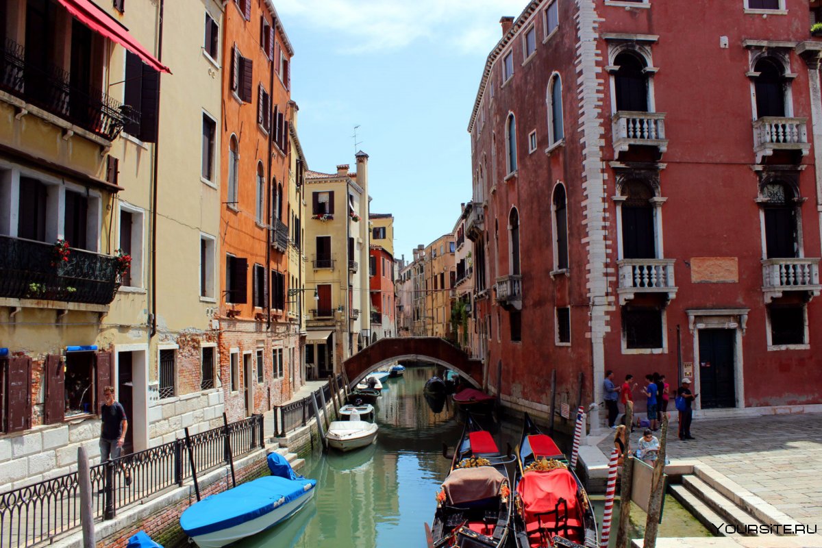 Венеция город в Италии Рекадро