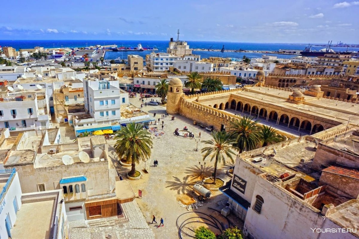 Тунис город Сусс море