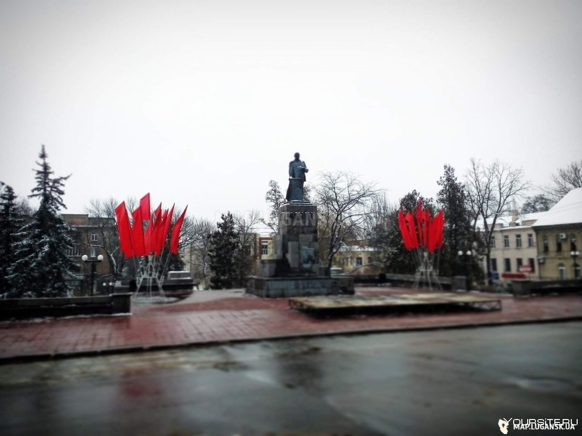 ЛНР памятник защитникам Республики