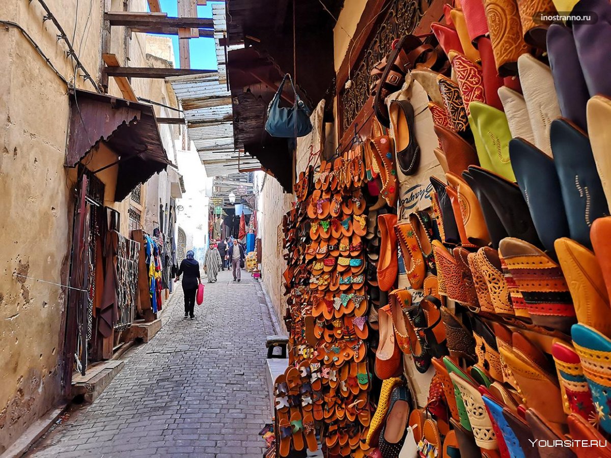 Марокко Медина рынок Фес