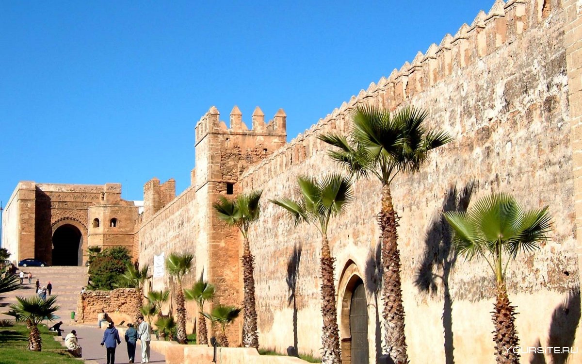 Город Рабат Марокко