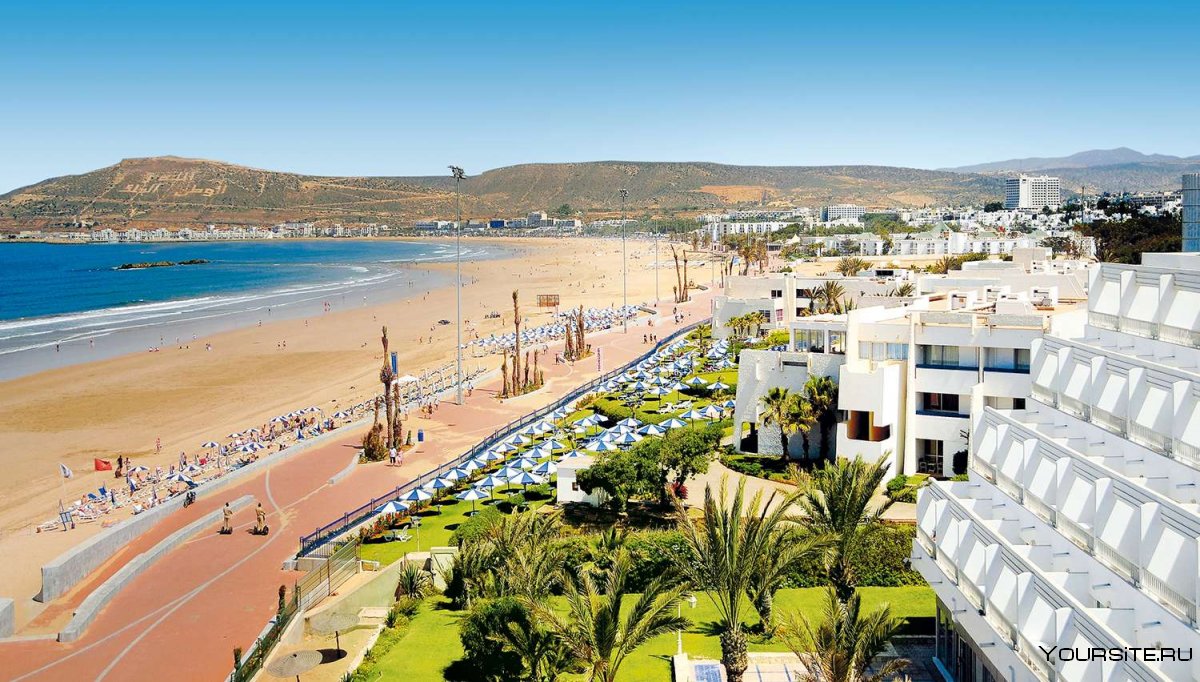 Пляж Кемадо Марокко