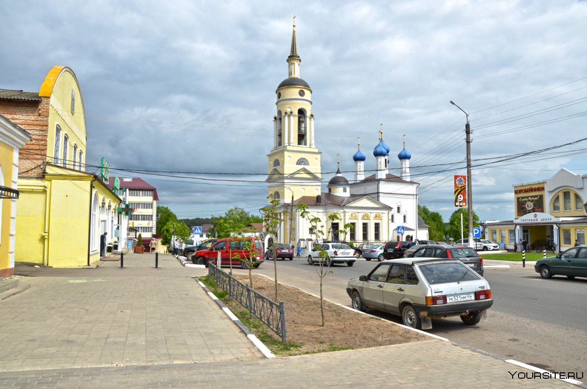 Городское поселение город Боровск зимой