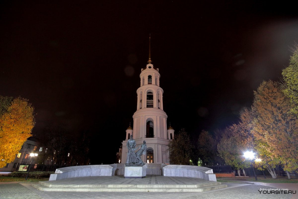Город Шуя колокольня Воскресенского собора
