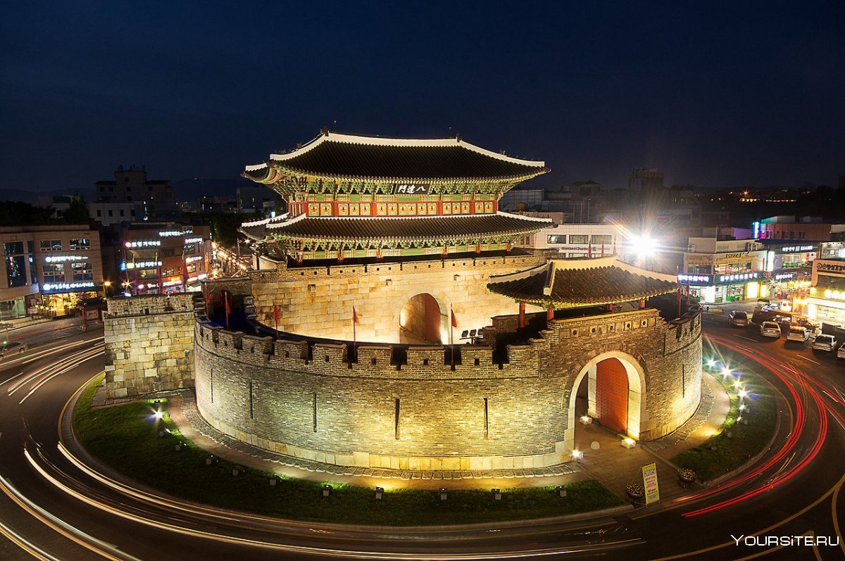 Крепость Хвасон Южная Корея