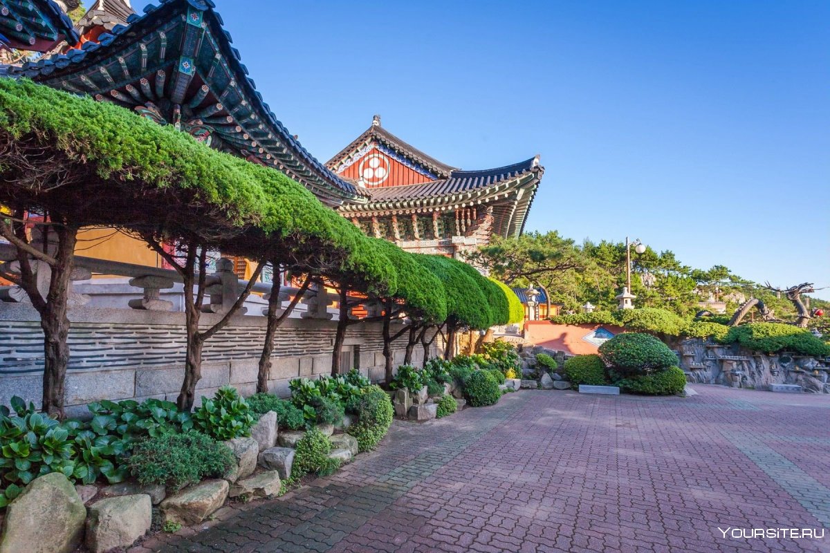 Храм Хэдон ёнгунса Южная Корея
