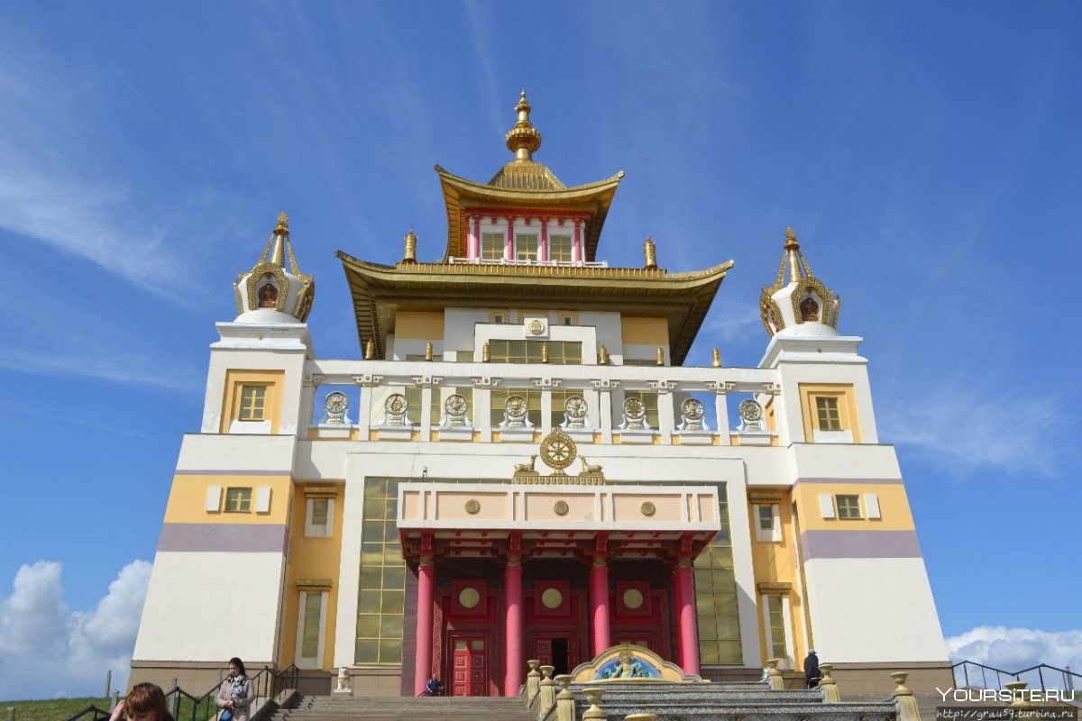 Элиста храм Будды 2021