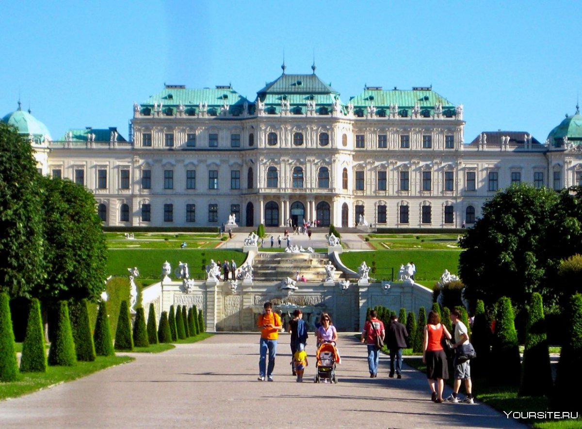 Вена столица Австрии площадь