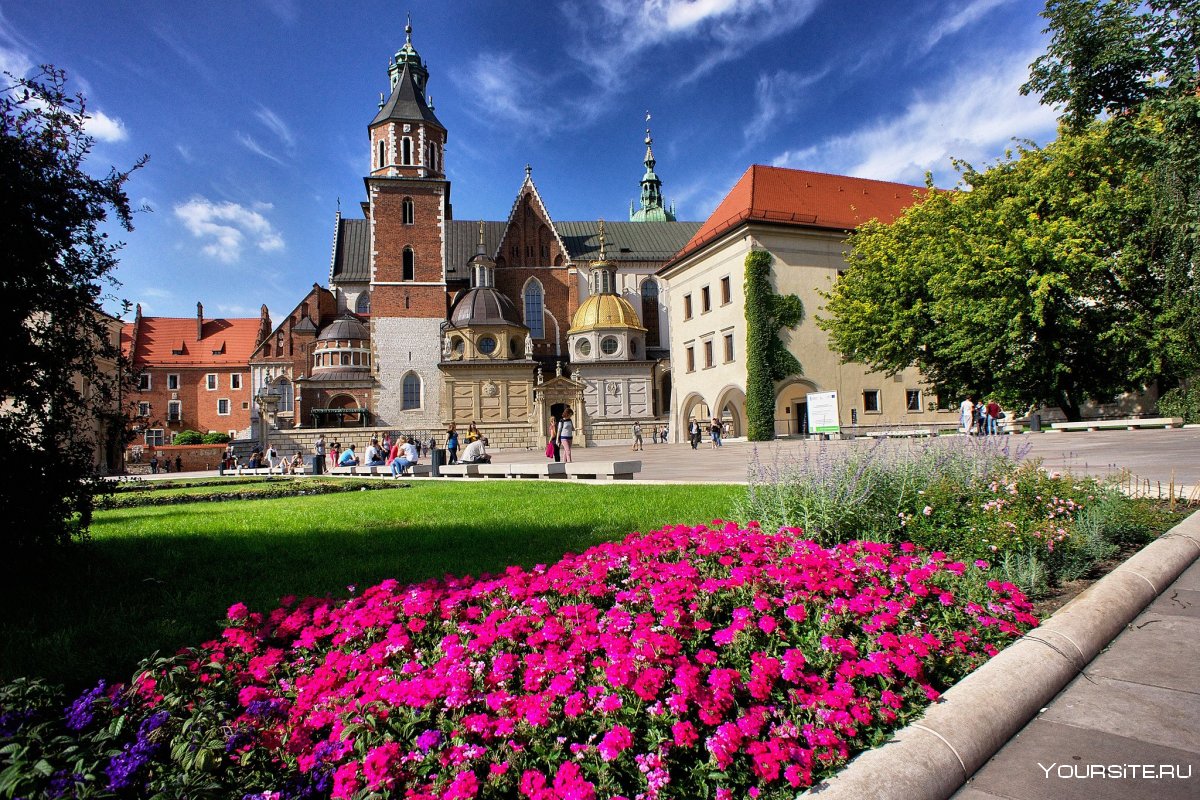Дворец Вавель Краков Польша