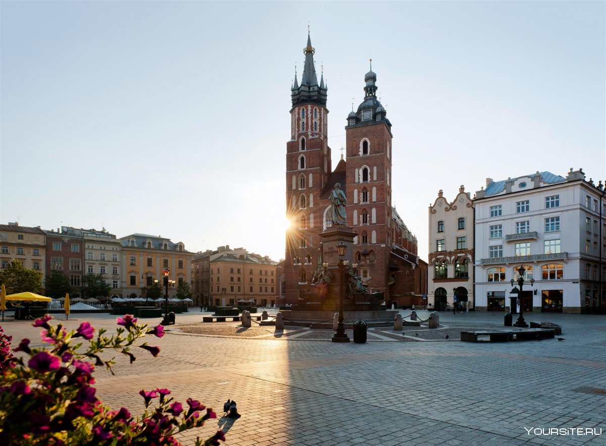 Исторический центр Кракова Польша