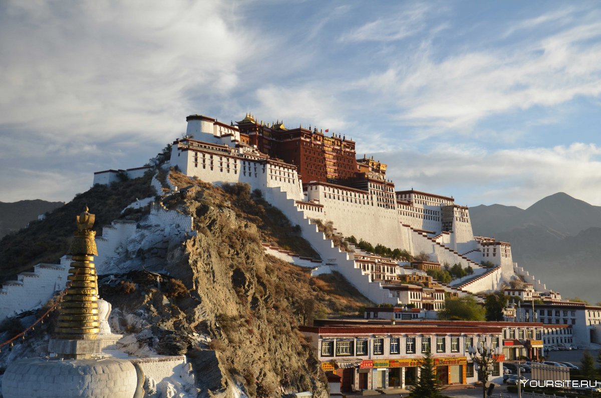 Дворец Потала Тибет