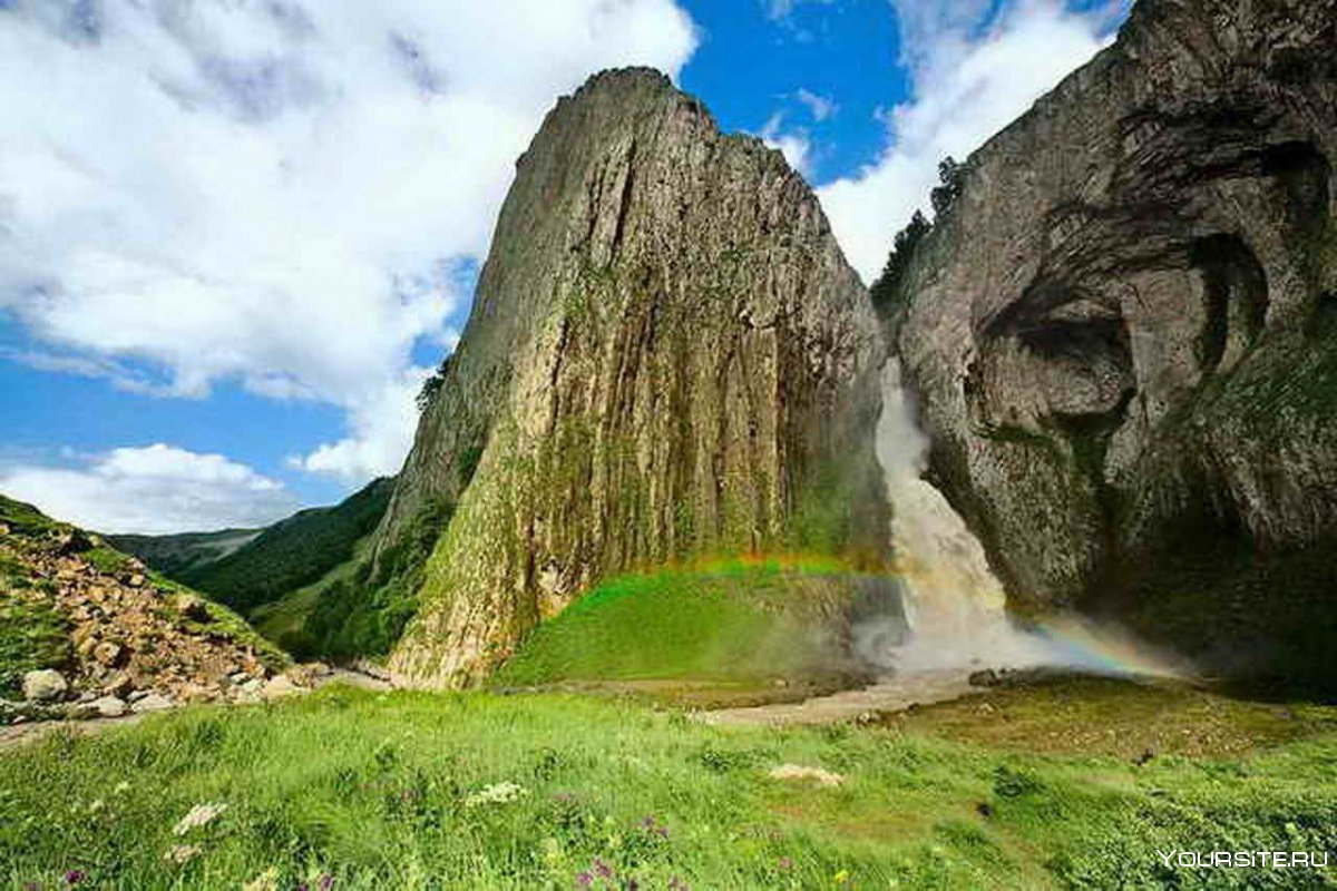 Джилы-Су в Кабардино-Балкарии водопады