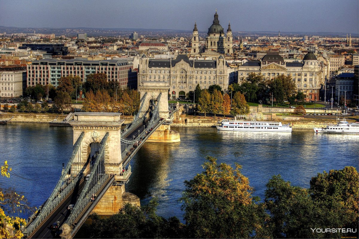 Река Дунай Будапешт