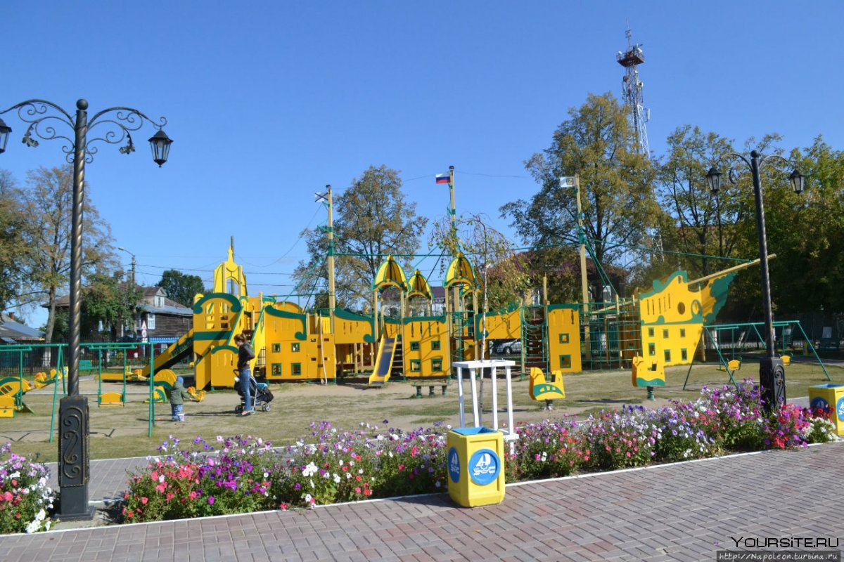 Памятник Георгию Победоносцу в городе Бор Нижегородской области