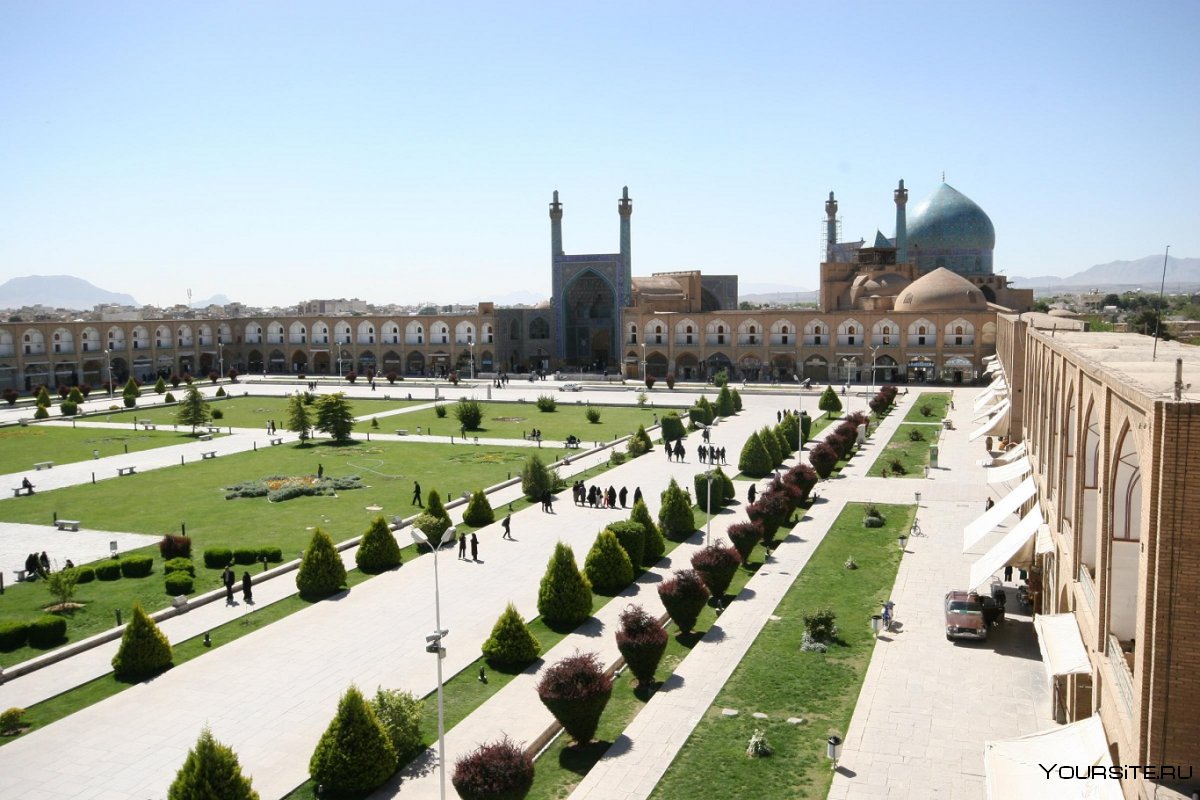 Площадь Мейдан-имам в городе Исфахан