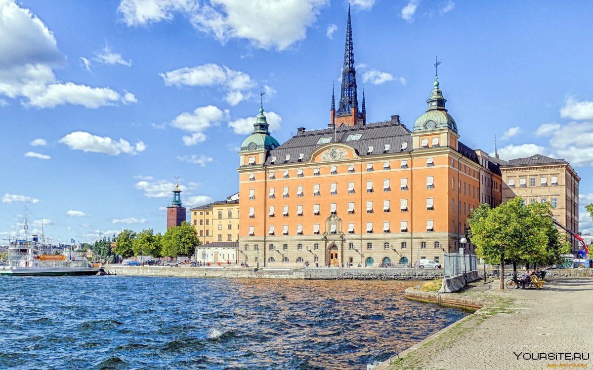 Швеция Стокгольм архитектура