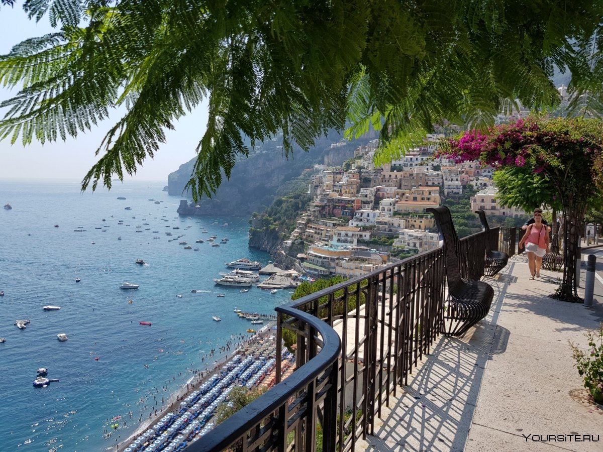Фото Сорренто Италия вид с балкона