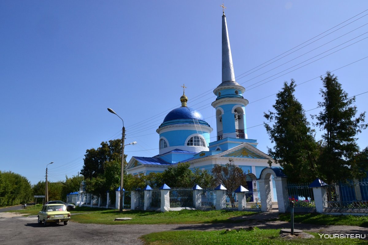 Стелла города Льгова Курской области