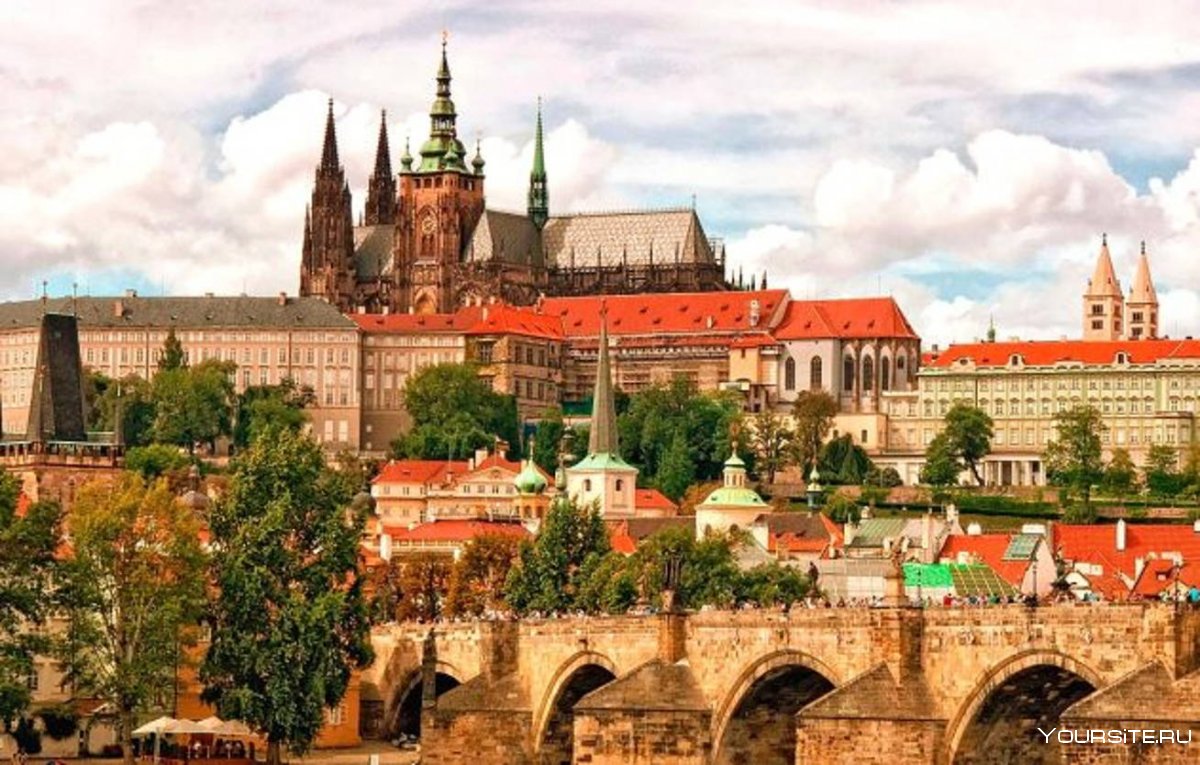 Прага Чехия Пражский град