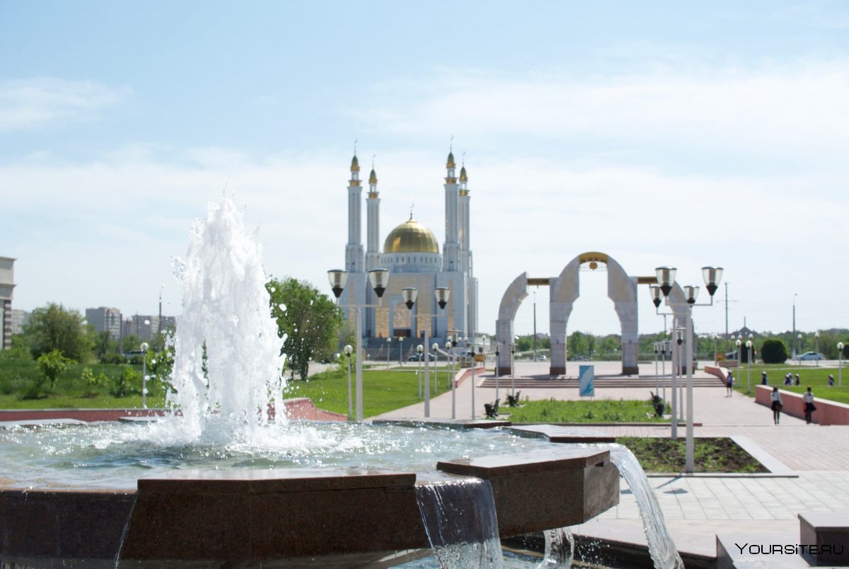 Астана ночной город