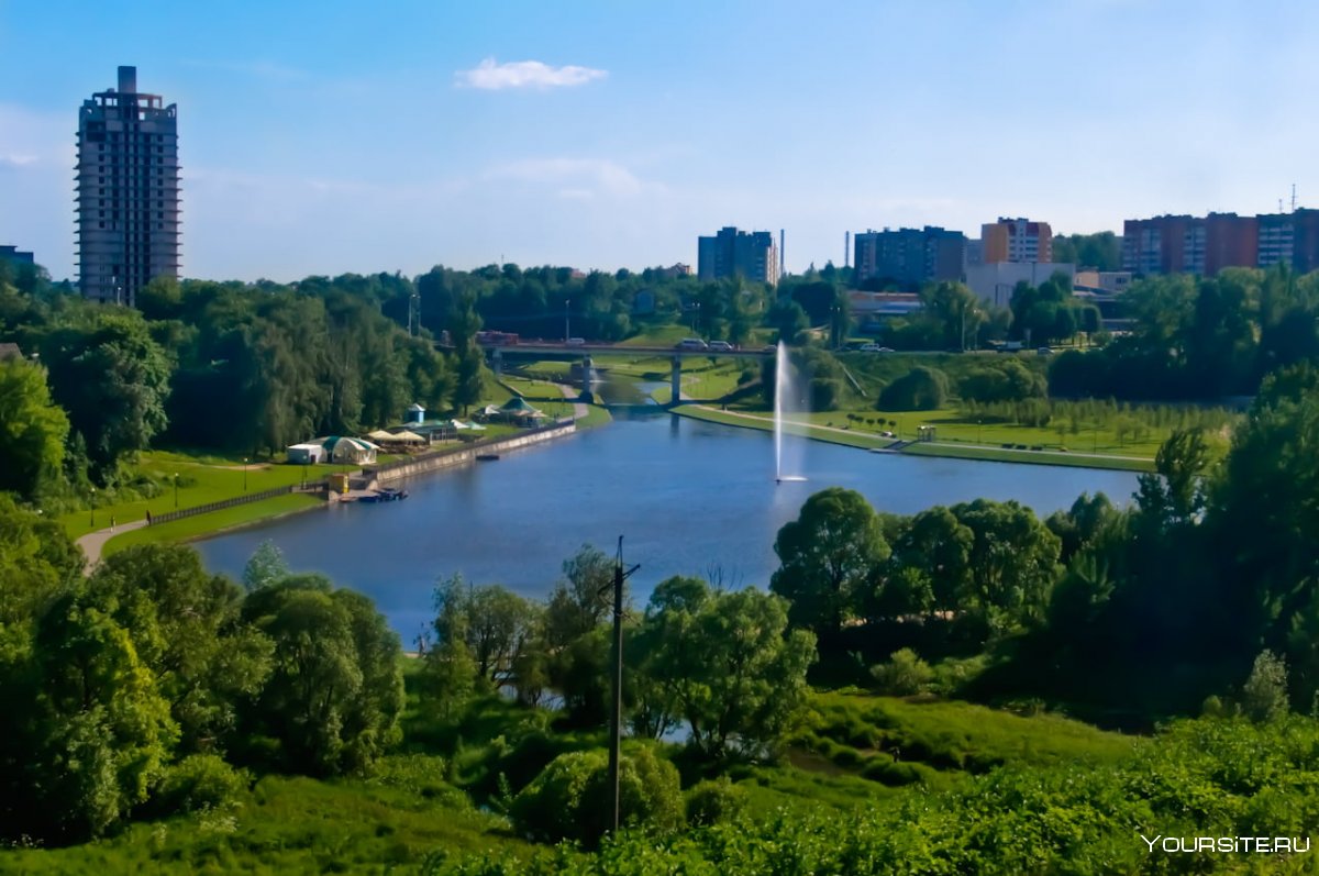 Буйничским полем в Белоруссии
