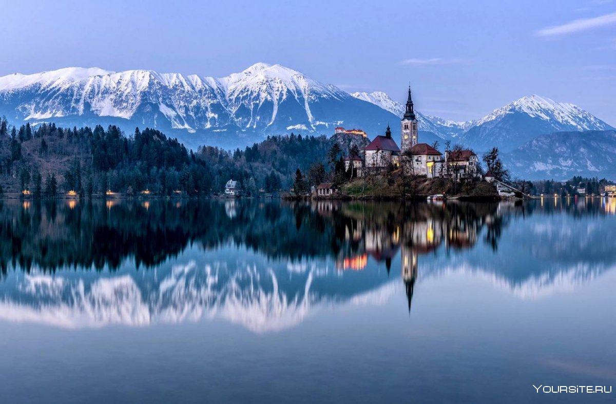 Блейское озеро Словения