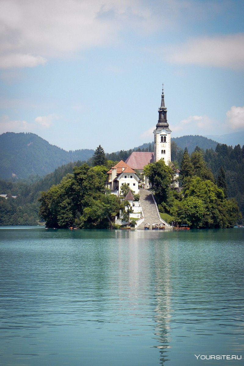 Любляна бледское Словения озеро