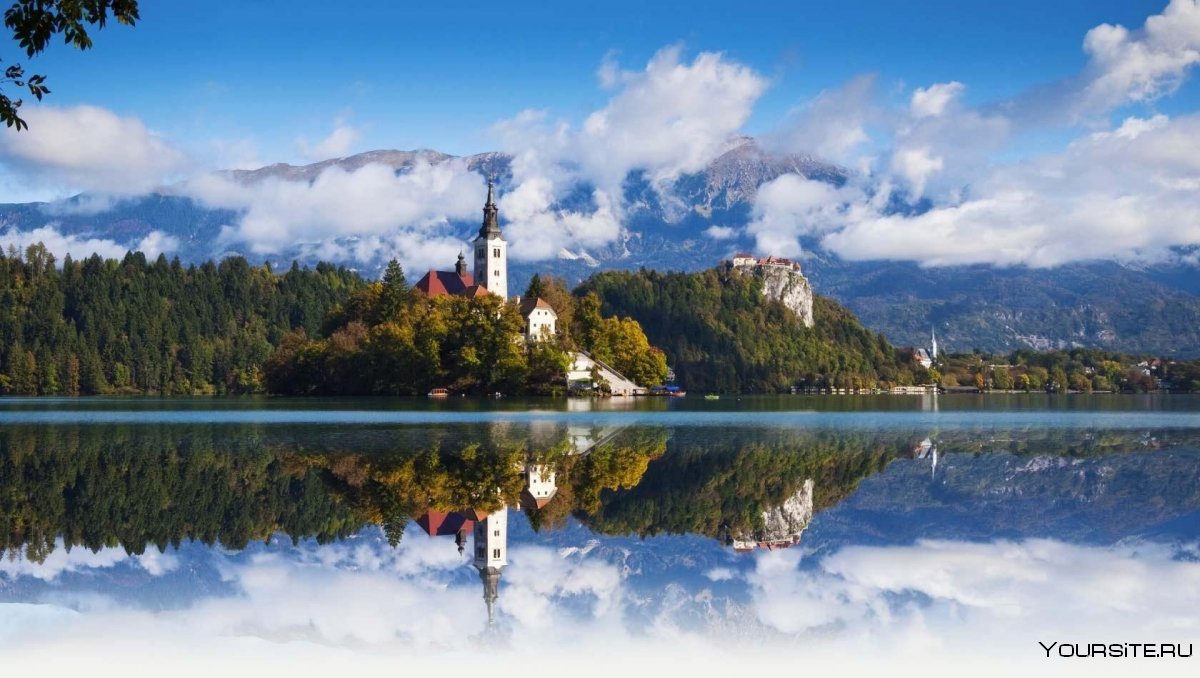 Озеро Блад в Словении