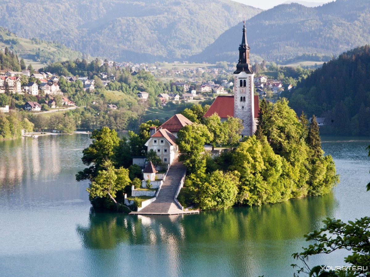 Словения город блед фото