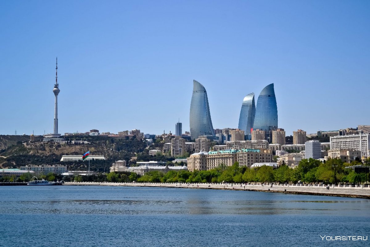 Баку Азербайджан панорама
