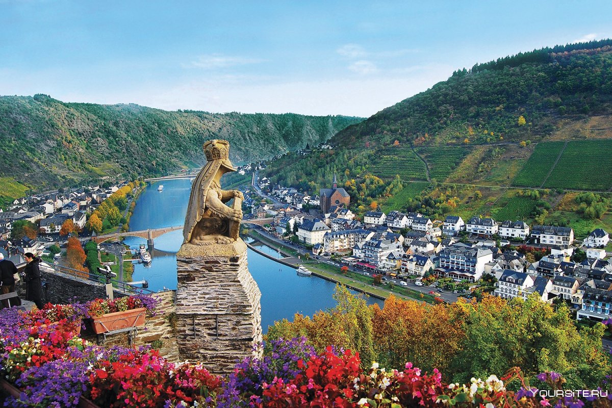 Люксембург достопримечательности Долина реки Мозель
