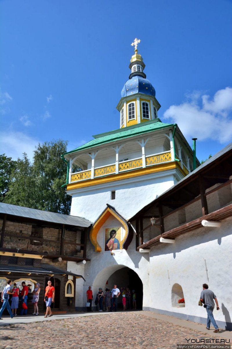 Фотографии Псково-Печерского монастыря русская сказка