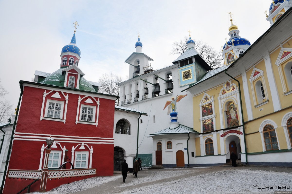 Псково-Печерский монастырь фото обои
