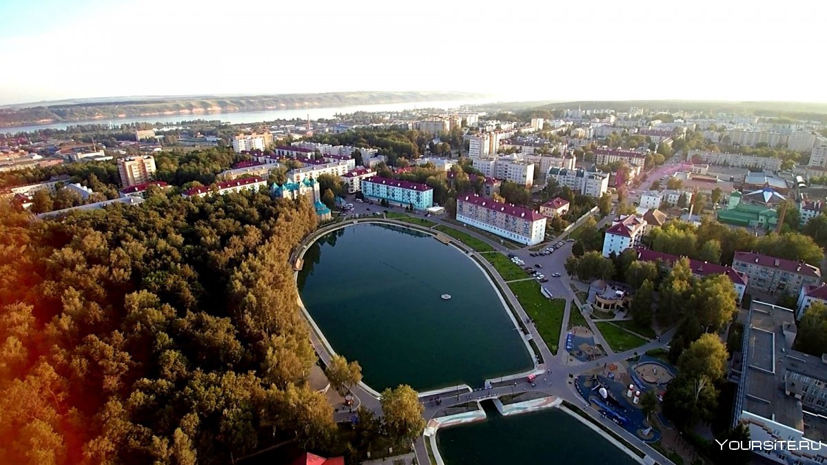 Городское озеро Зеленодольск