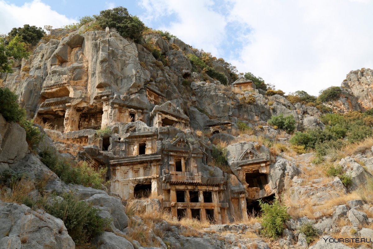 Древний город Демре в Турции