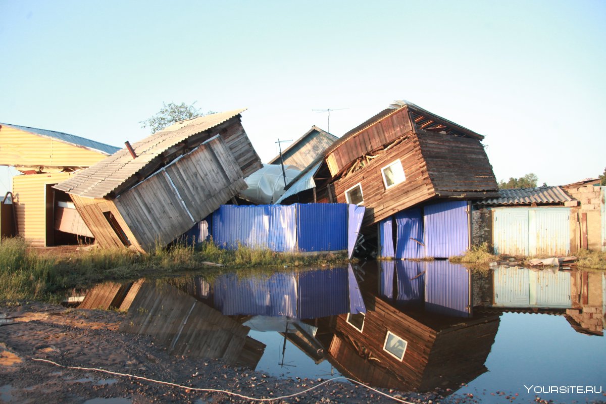 Город Тулун Иркутская область наводнение